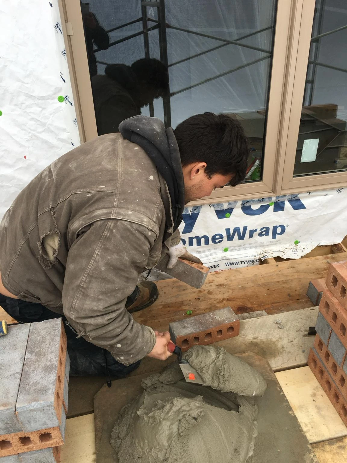 Brick Installation Detail