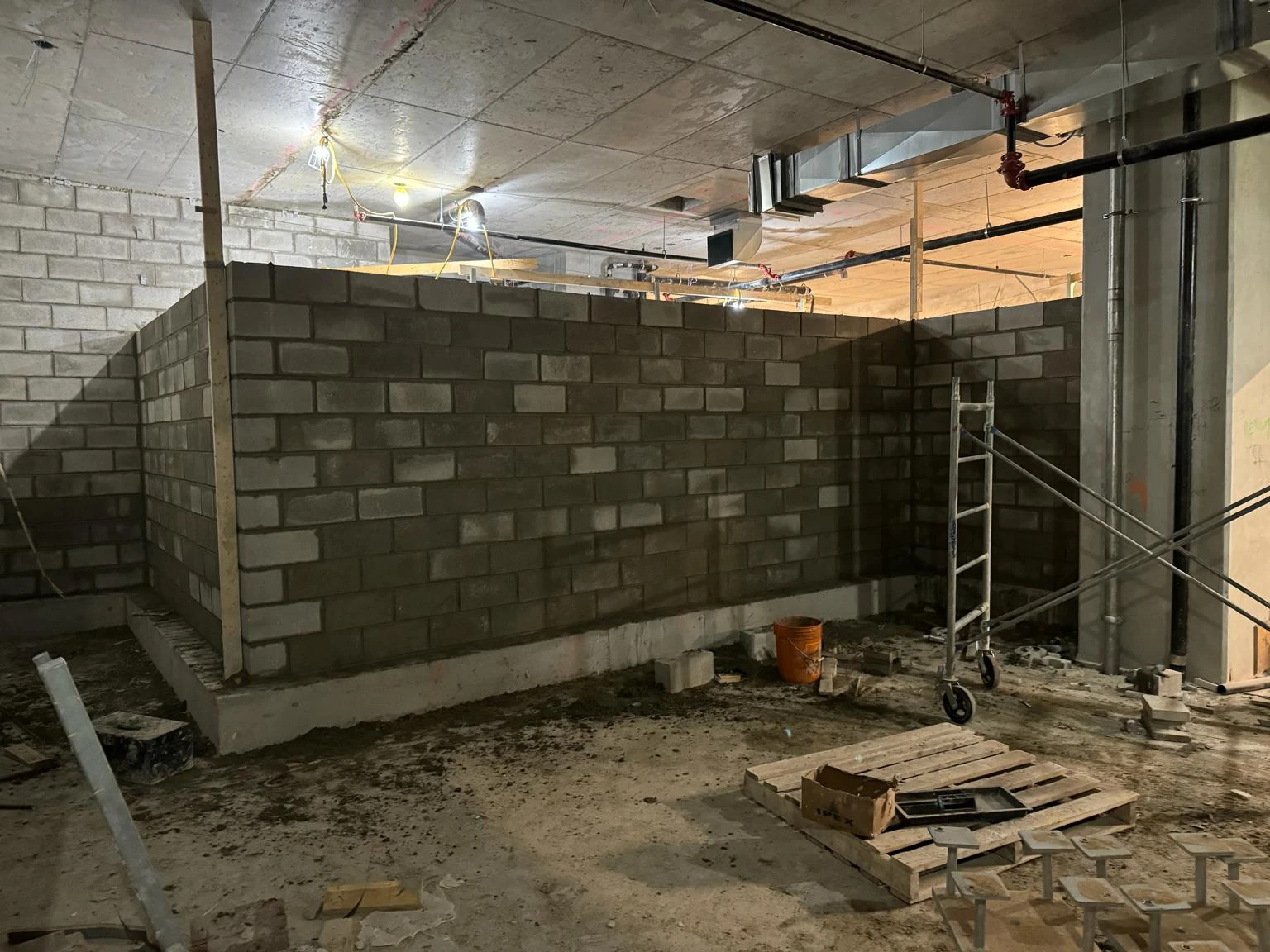 Interior Partition Build