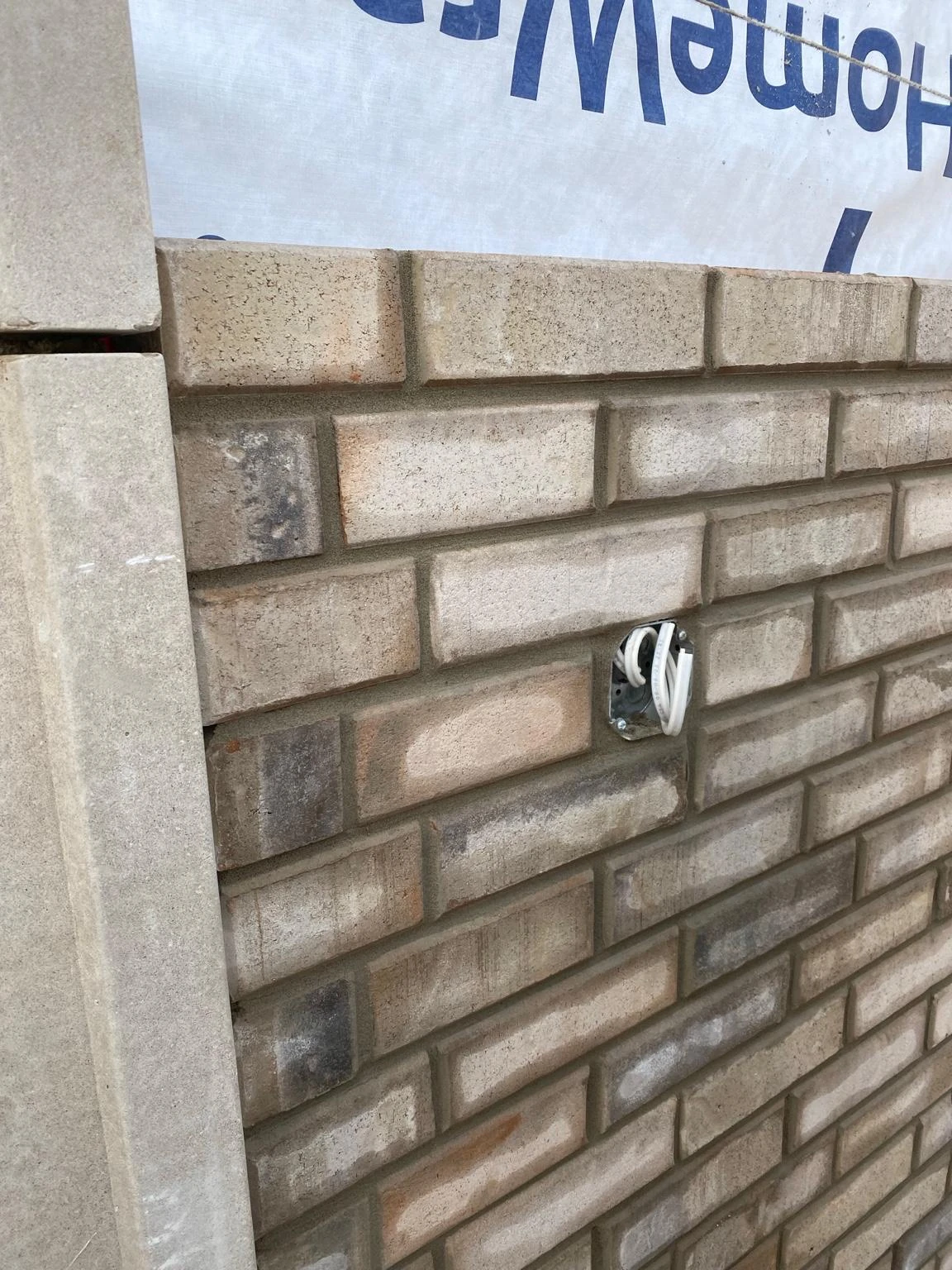 Brickwork Finish Detail