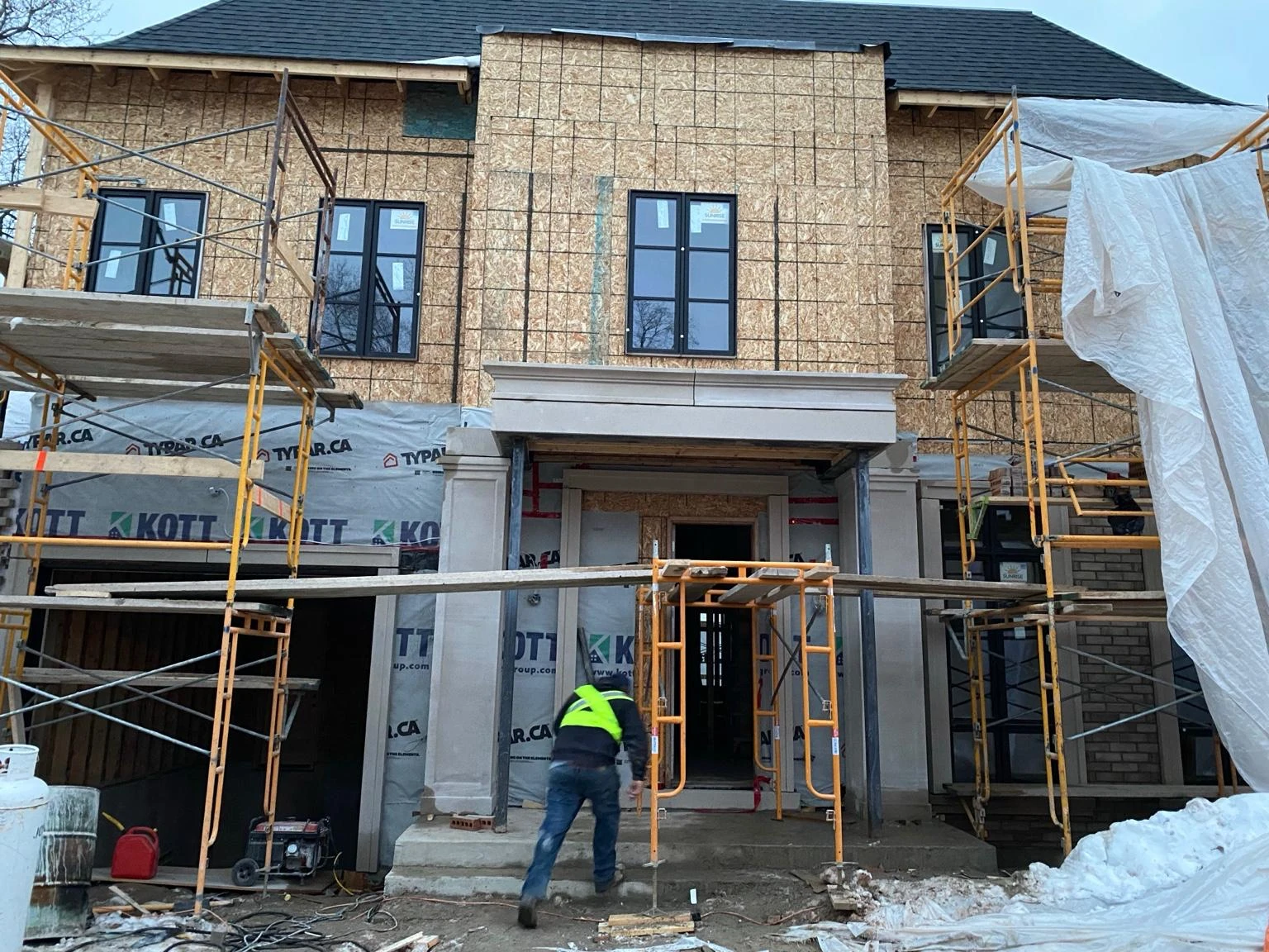 Front Elevation In Progress
