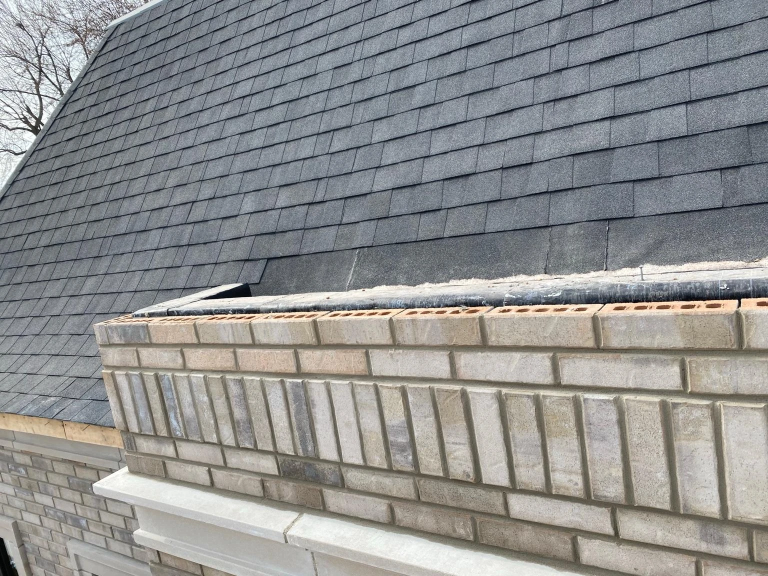 Roofline Masonry Detail